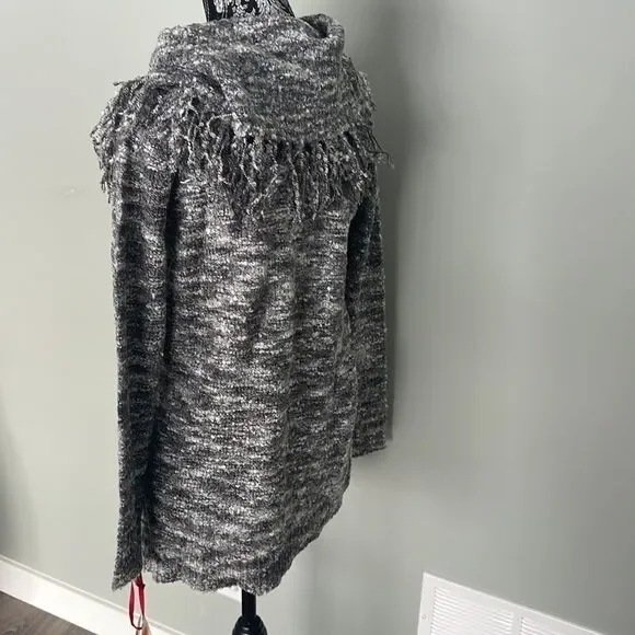 Ruby Rd Boucle Fringe Sweater - Picture 2 of 3